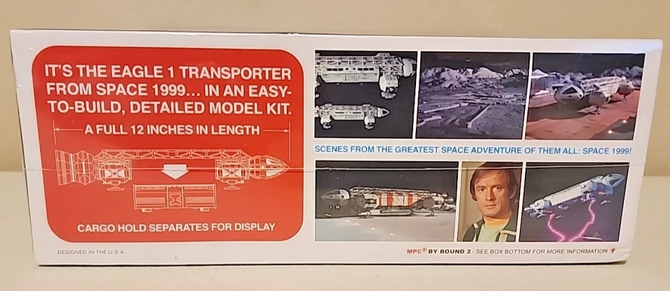 MPC Space 1999 Eagle 1 Transporter Kit # MPC791/12 Factory Sealed - Image 4 of 4