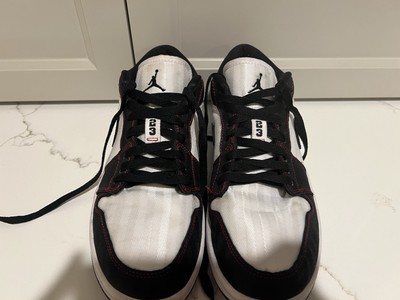 Air Jordan 1 Low Utility  White/Black/Red  sneakers