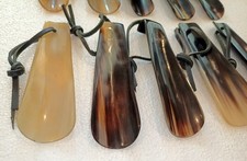10 Pc Ox Horn Shoe Horn Set 5" Assorted Colors Dressing Aid Shoe Helper