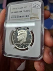 1999  S US Kennedy Proof Silver Half 50c NGC PF68 Ultra Cameo