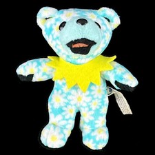 Vintage Liquid Blue Grateful Dead Dancing Bear Lil' Daisy 5" Bean Bag Plush