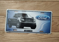 Ford F-150 Official Licensed Metal License Plate 6x12 Aluminum Made in USA New
