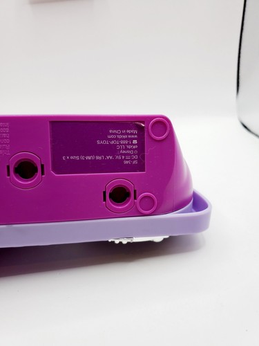 Disney The first Princess Sophia Purple digital alarm clock with Snooze light - Picture 4 of 4