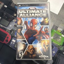 Marvel Ultimate Alliance PlayStation PSP Complete in Box