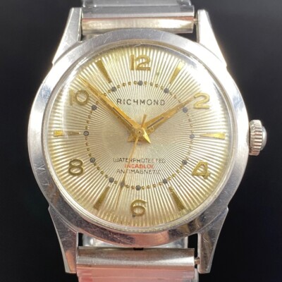 Vintage Richmond Pierpont 17 Jewels Swiss Incabloc Antimagnetic 1134-27 Watch
