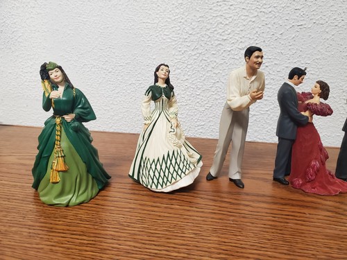 Home Seasonal Decor Gone With The Wind Ornaments - Lot of 8 - Picture 2 of 9