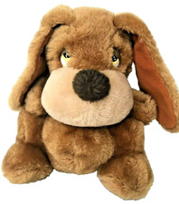 Russ Brown Long Eared Puppy Dog Samuel 10" Plush Hand Puppet Korea