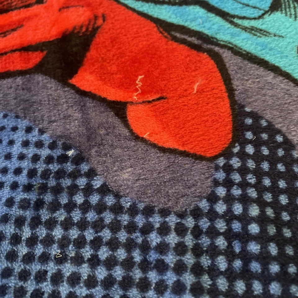 Manta polar DC Comics SUPER MAN 56x40 tiro nueva leer. Foto 2 de 4