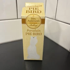 Mrs Anderson's Baking Porcelain Pie Bird New Open Box