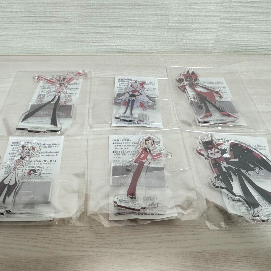 Hazbin Hotel Welcome Stand-Acrylic Plate Vol.1 Set of 6 Japan