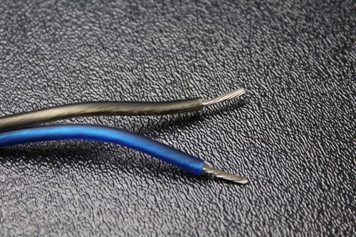 12 14 16 GAUGE BLUE GREY SPEAKER WIRE AWG CABLE POWER GROUND STRANDED CAR LOT - Picture 3 of 8
