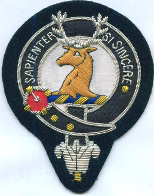 Royal Scottish Scotland Clan Davidson Crest Heraldry Family Reunion Name Patch D