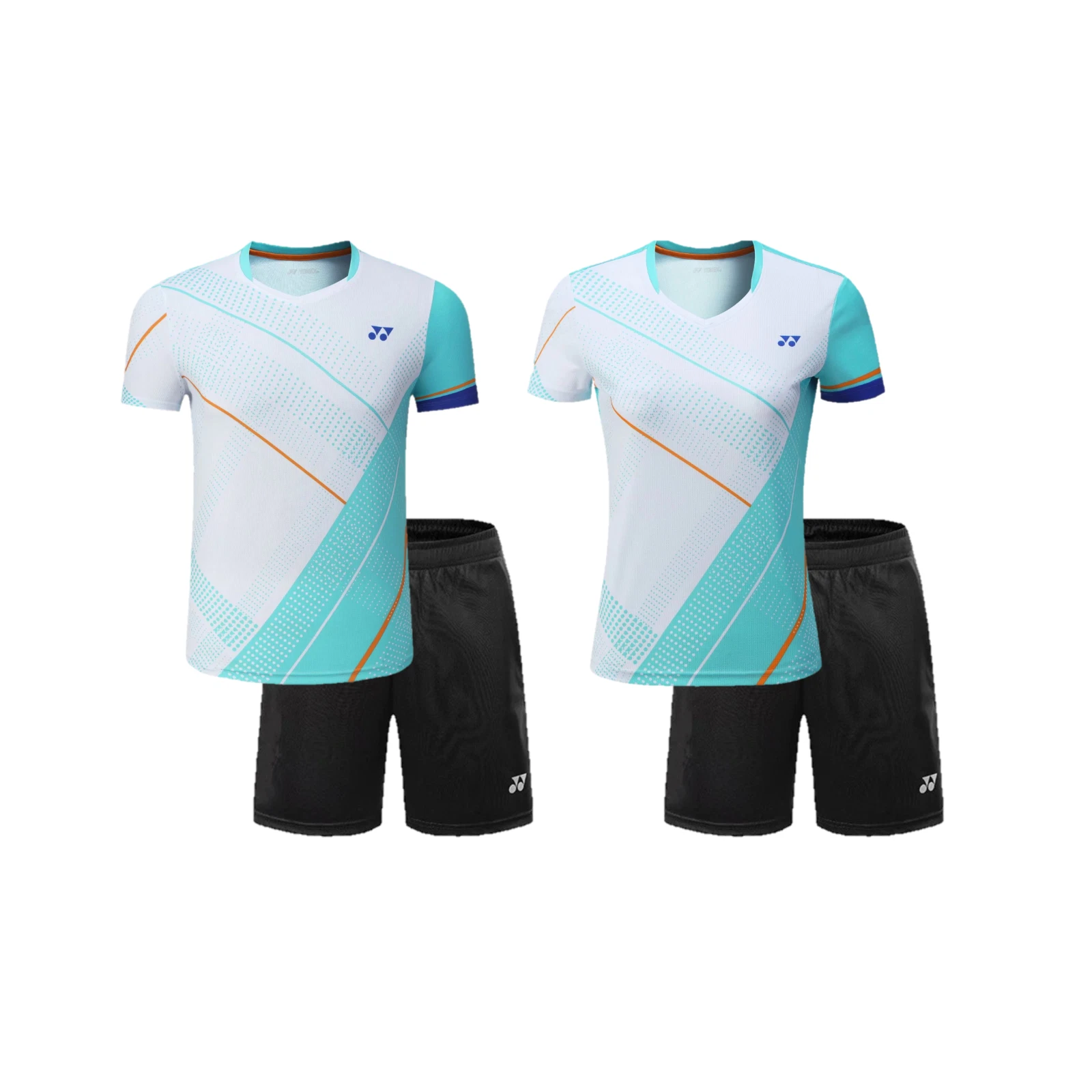 Yonex Summer Game Wear Couple Set T-Shirt & Shorts (Turquoise) Tennis Badminton
