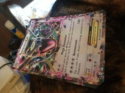 Shiny Rayquaza EX XY69 Ultra Rare Pokémon Black Star Promo - Excellent TCG