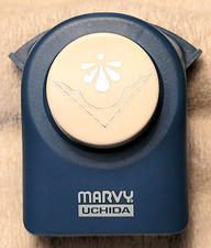 Corner Shell Craft Paper Punch, Marvy Uchida, Scrapbooking, Greeting Cards