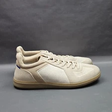 Rothys The RS01 Mens Shoes Size 11 Tan Knit Low Top Lace Up Comfort GAT Sneakers