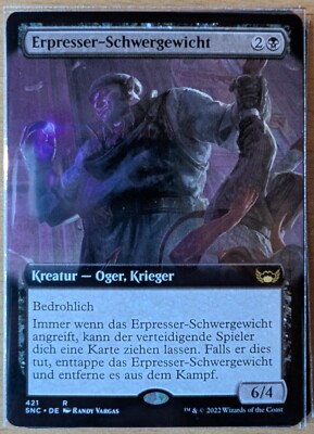 MTG | Erpresser-Schwergewicht | NM | DE | SNC 421 | Extended Art 