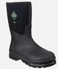 Muck Boot Chore Mid Calf Waterpoof Work  Mens Black Casual Boots CHM-000A