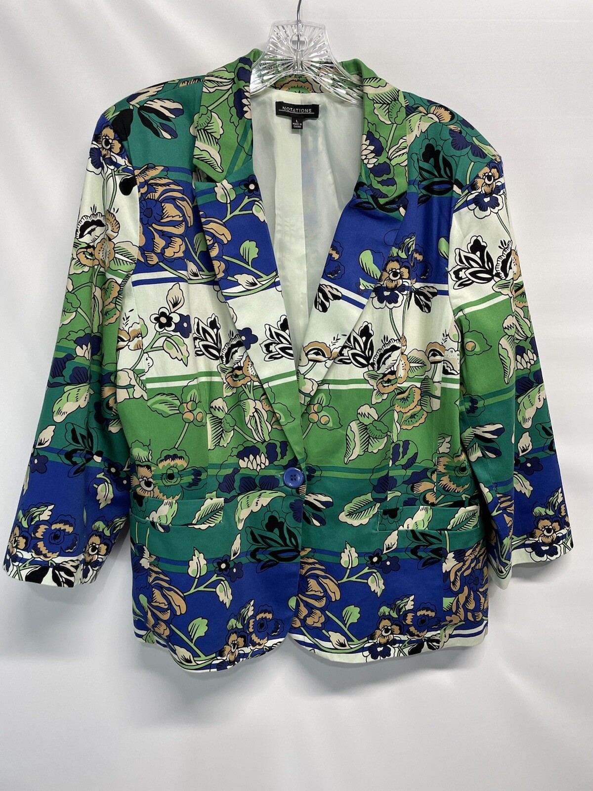 Notations Jacket Spring Summer Lightweight Stretc… - image 6