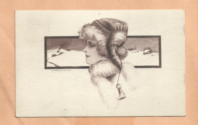 ST LOUIS & MO OLIVE RPO FEB 27,1911  RAILROAD  POSTCARD