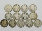 13x 1893-1915 Better Date Barber Quarters 25c 28686