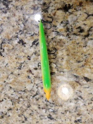 Custom Painted Rapala - DT-4 - Balsa Crankbait - Foiled SH-4
