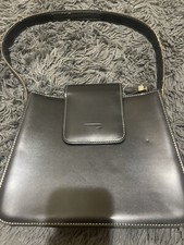 Tanner Krolle Black Leather Shoulder Bag