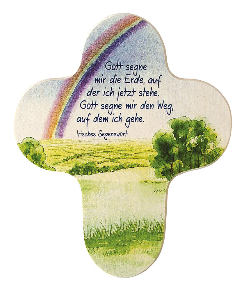 Holzkreuz "Irischer Segensspruch" (*NEU*)