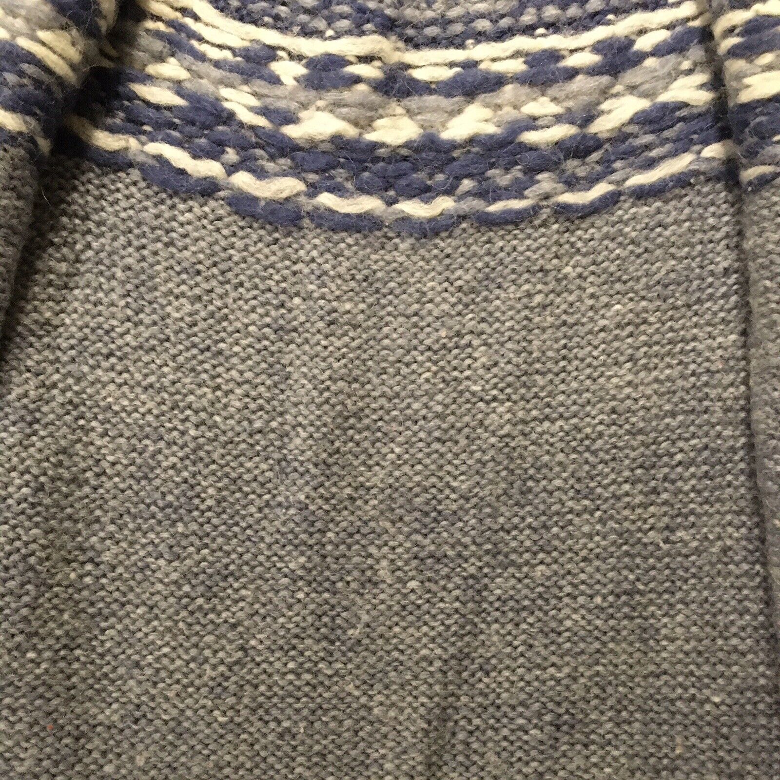 Vintage handknit Iceland New Wool Sweater Handmad… - image 8