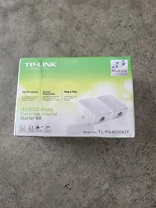 TP-Link AV500 Powerline Starter Kit - Model No. TL-PA4010KIT