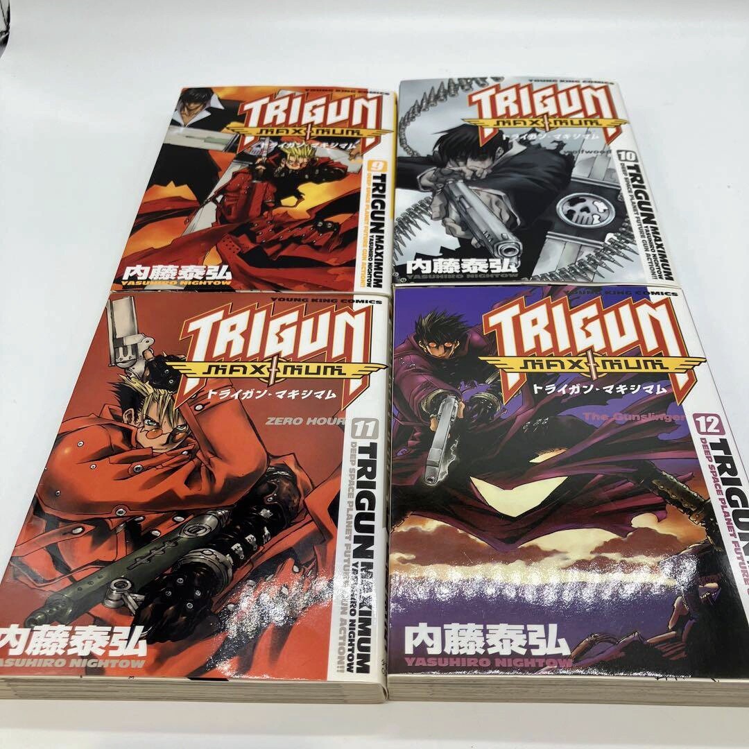 Trigun MAXIMUM Complete Manga Set Vol. 1-14 Japanese Comic Books
