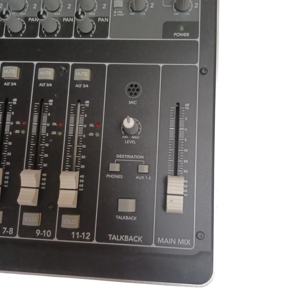 Mackie Onyx 1220i WITH FIREWIRE 12-Channel Mixer TESTED - Image 4 of 4