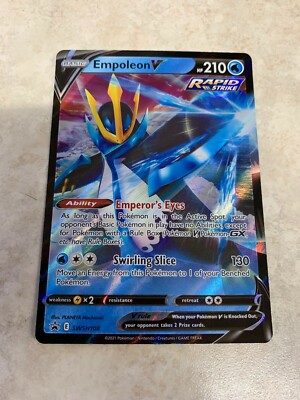 Empoleon V SWSH108 Black Star Promo - Pokemon Card - NM | eBay Empoleon V SWSH108 Black Star Promo - Pokemon Card - NM | eBay