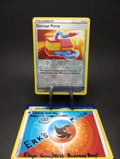 Damage Pump 156/196 Lost Origin Reverse Holo Uncommon Pokemon Card