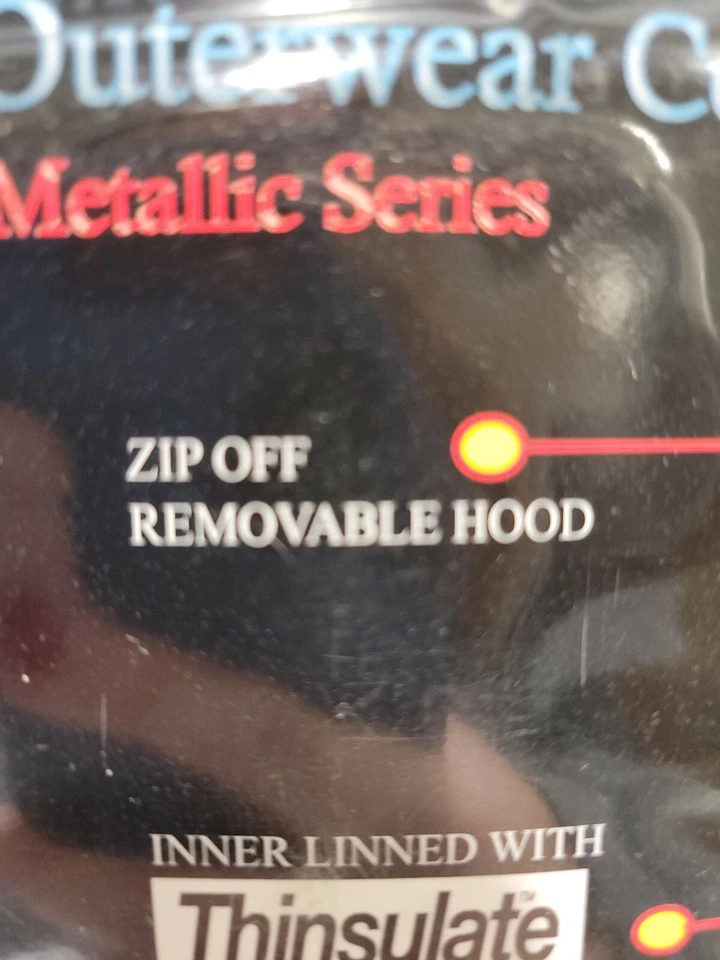 Chaqueta de esquí Pet Life deportiva vintage Aspen Pet azul talla X-pequeña Foto 3 de 4