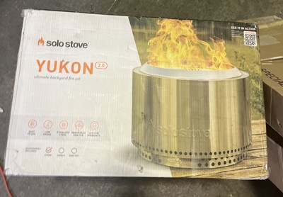 Solo Stove Yukon 2.0 W/ Stand Smokeless Fire Pit Portable Wood Burning Fire  for sale online | eBay