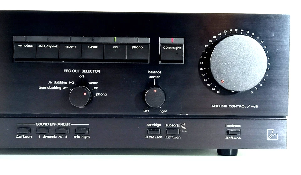 Luxman LV-102 Stereo Integrated Amplifier Vintage Vollverstärker 80er - Bild 4 von 4