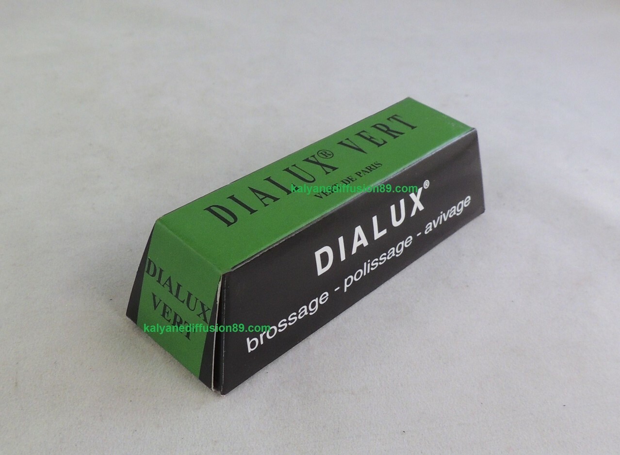 Pâte Dialux verte alliages durs chrome cobalt et titane 125g