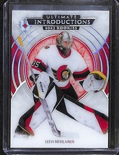 2023-24 Upper Deck Ultimate Introductions 2023 Rookies Leevi Merilainen