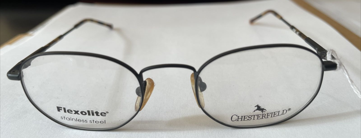 NWOT CHESTERFIELD Flexolite stainless steel Eyeglass Frame  display picture 2