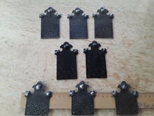 8 Stück Deco Beschläge Eisenblech Schmiedelook , 