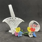 Vintage Barbie Doll Lot Accessories Flowers Basket Purse Handbag Plastic Toys