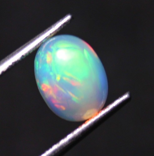 AAA Natural Ethiopian Welo Fire Opal Cabochon Oval Loose Gemstone OC-23 - Picture 3 of 6