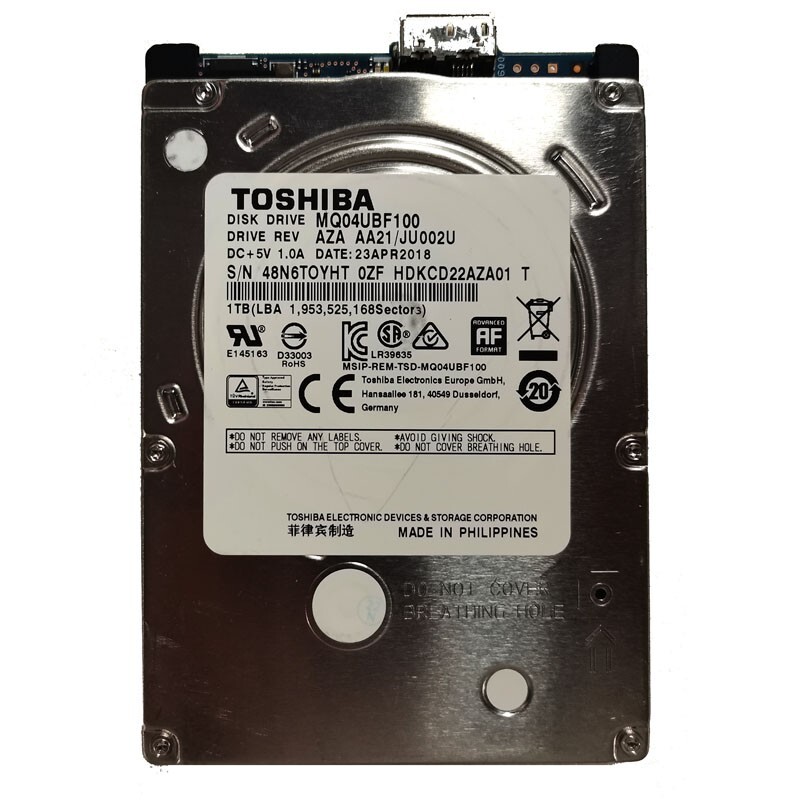 Toshiba 1TB MQ04UBF100 2.5