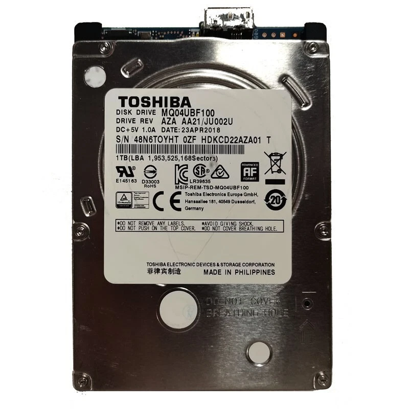 Toshiba 1 TB Portable External Hard Disk Drives for sale | eBay