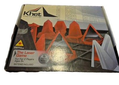 KHET Original 1st Ed. The Laser Game Strategy Board Game Mensa 100% Complete