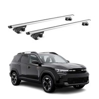 DachträGer GrundtäGer FüR Dacia Bigster 2025-2026 90Kg Aluminium Silber 2X ABE