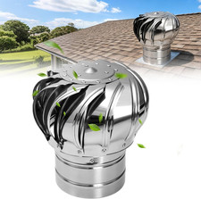 4 Inch Turbine Roof Vent Stainless Steel Turbine Ventilator Vents