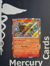 Pokemon TCG 1x Entei - Baby Shiny - Paldean Fates - 112/091 LP