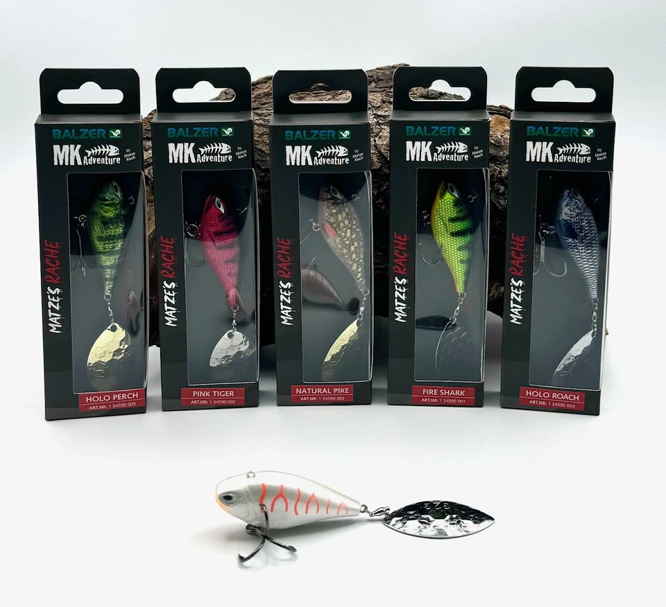 Balzer Matze Koch Adventure Jig Spinner 32g Matze's Rache Wobbler Spinner NEW - Bild 1 von 1